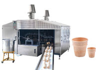 1.0HP Automatic Wafer Making Machine , Ice Cream Wafer Machine With 4-5 LPG Consumption